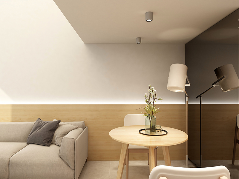 68平單身公寓裝修 株洲財富湘江小區(qū) 復(fù)式樓現(xiàn)代簡約裝修全案 