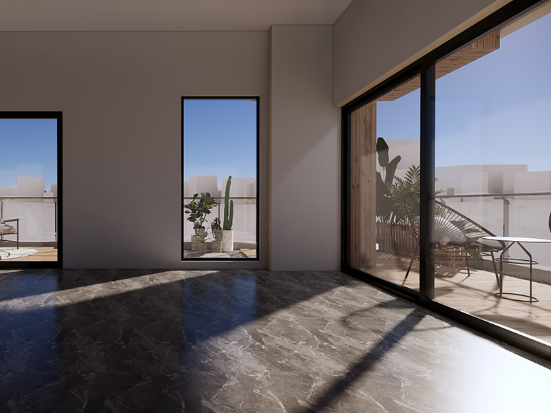 天津伯苓大廈開放式陽臺(tái)裝修 現(xiàn)代原木風(fēng) 簡(jiǎn)約時(shí)尚休閑場(chǎng)所設(shè)計(jì)