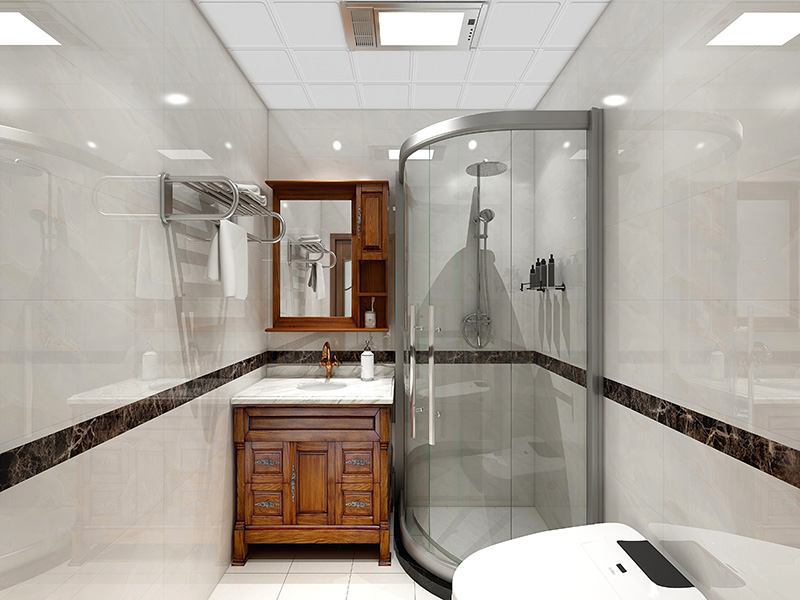 石家莊恒大華府頂樓小戶型裝修 時尚簡約風(fēng)格 露臺設(shè)計翻新