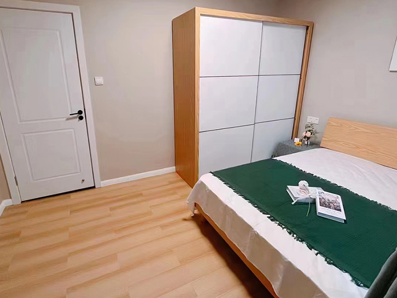 貴陽(yáng)未來方舟出租房翻新改造 76平現(xiàn)代簡(jiǎn)約風(fēng)兩室一廳裝修全包