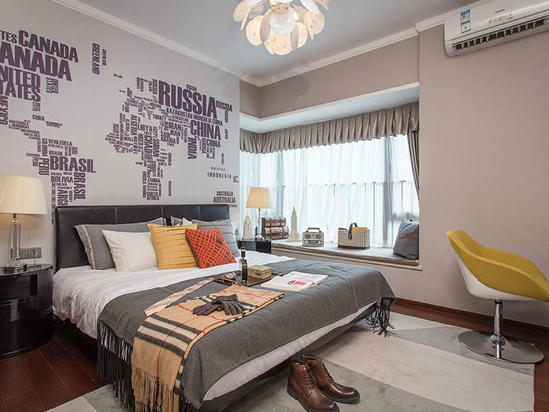 佛山江南名居時(shí)尚簡歐風(fēng) 128平三居室客廳裝修 全屋設(shè)計(jì)全案