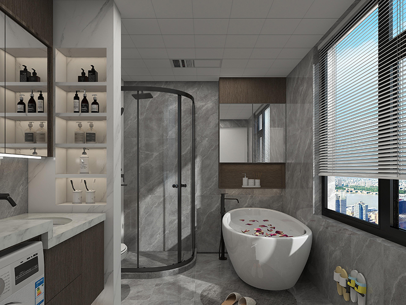 衛(wèi)生間壁龕是什么？衛(wèi)生間整體改造包括做壁龕的費(fèi)用嗎？(圖1)