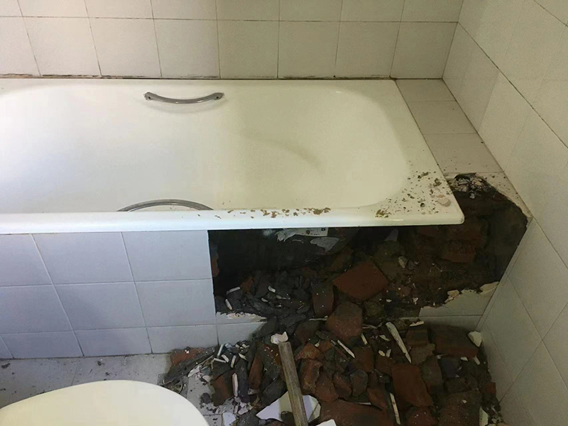 二手房僅裝修衛(wèi)生間怎么施工？北京90年代舊房子改造實例(圖3)