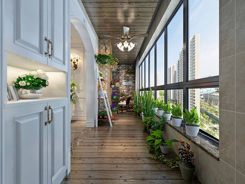 成都二手房陽臺(tái)裝修，怎么才實(shí)用又好看