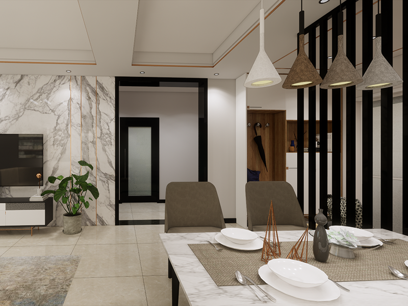 進(jìn)門玄關(guān)走廊怎么裝修？這些裝修風(fēng)水學(xué)問您了解多少(圖4)