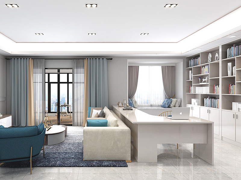 金華客廳裝修改造方案報價參考_金華客廳裝修施工隊哪里找(圖3)