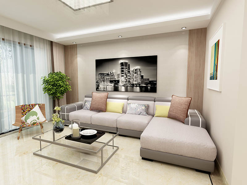 廣州現(xiàn)代簡約二手房翻新案例_廣州90平米房子裝修設(shè)計(jì)方案