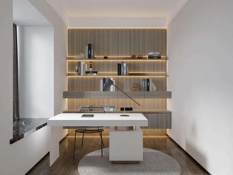 誰說書房只能閱讀寫作了？這樣的書房裝修風(fēng)格您見過嗎？(圖3)