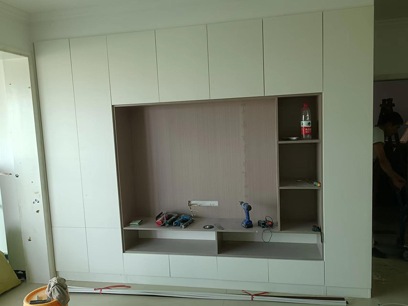 兩室一廳老房子局部裝修要多少錢？78平方客廳改造翻新施工方案(圖4)