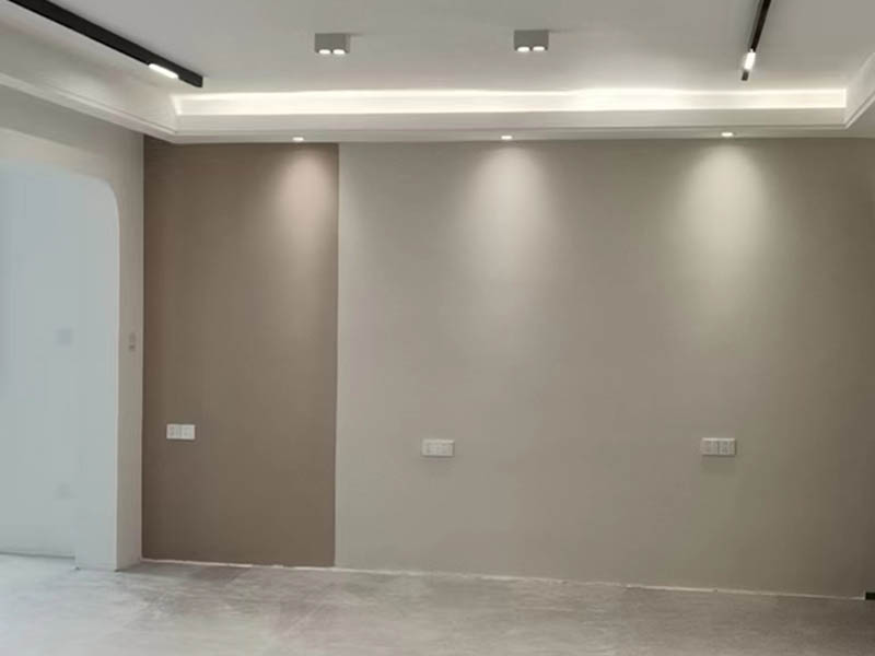 客廳裝修翻新選擇乳膠漆還是墻布？(圖2)