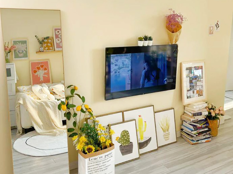 客廳電視背景墻裝修改造選哪些材料比較好？(圖2)