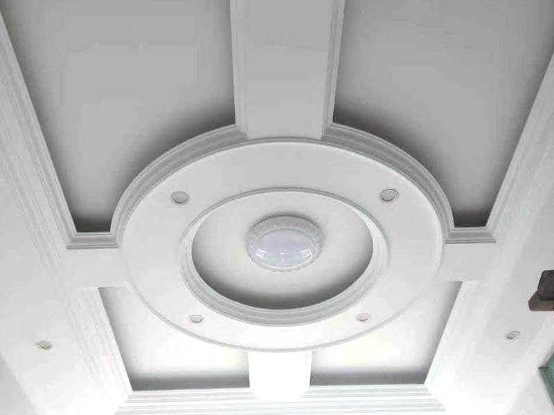 客廳吊頂簡單裝修的四個(gè)方案(圖4)