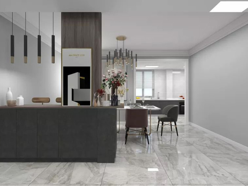 客廳地面裝修選擇地板還是地磚？(圖5)